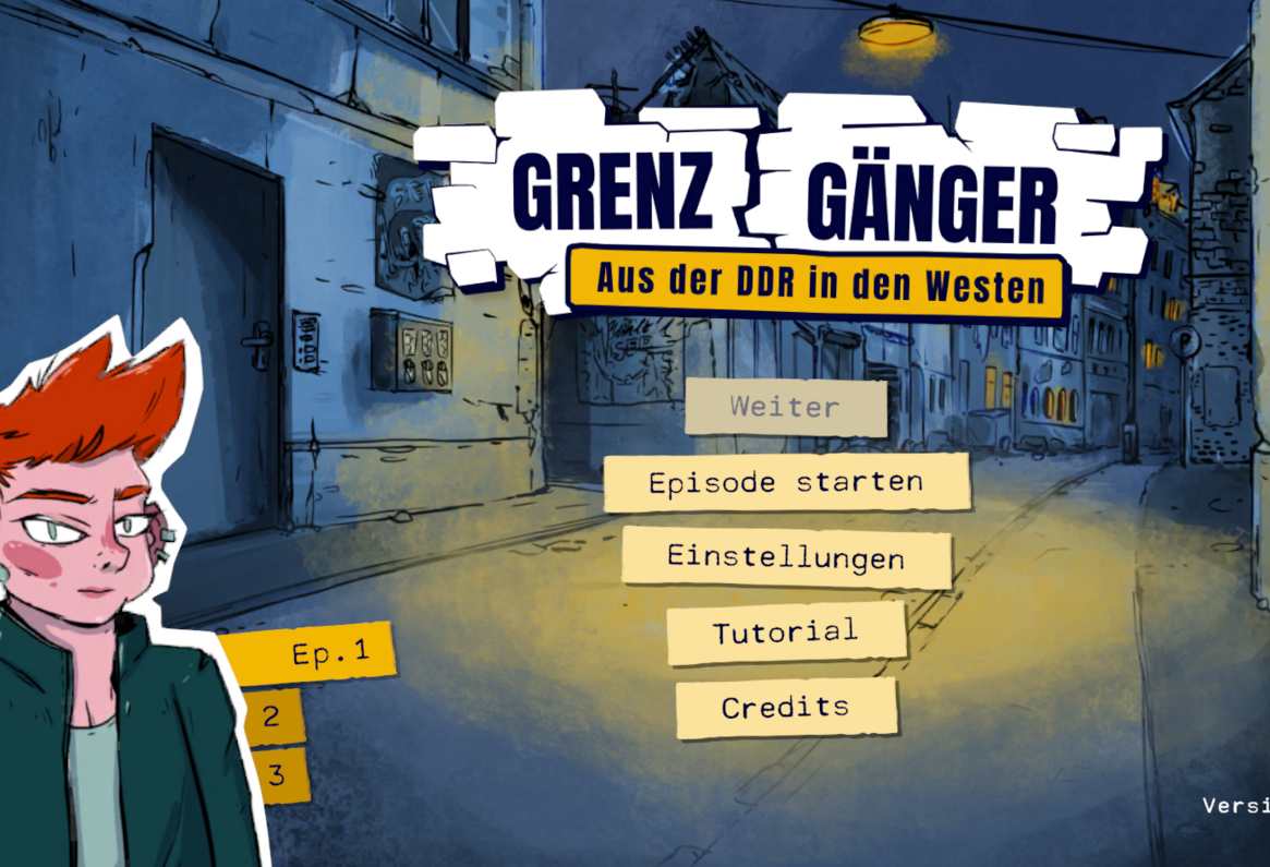 Screenshot: Playing History. Aus dem Spiel »Grenzgänger«